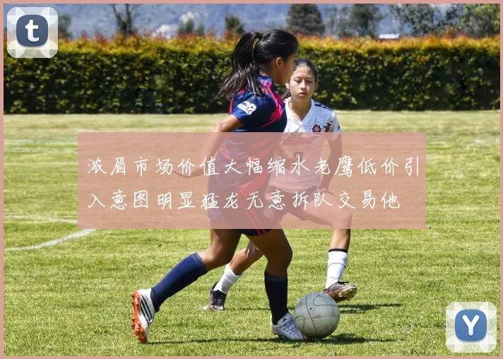 浓眉市场价值大幅缩水老鹰低价引入意图明显猛龙无意拆队交易他